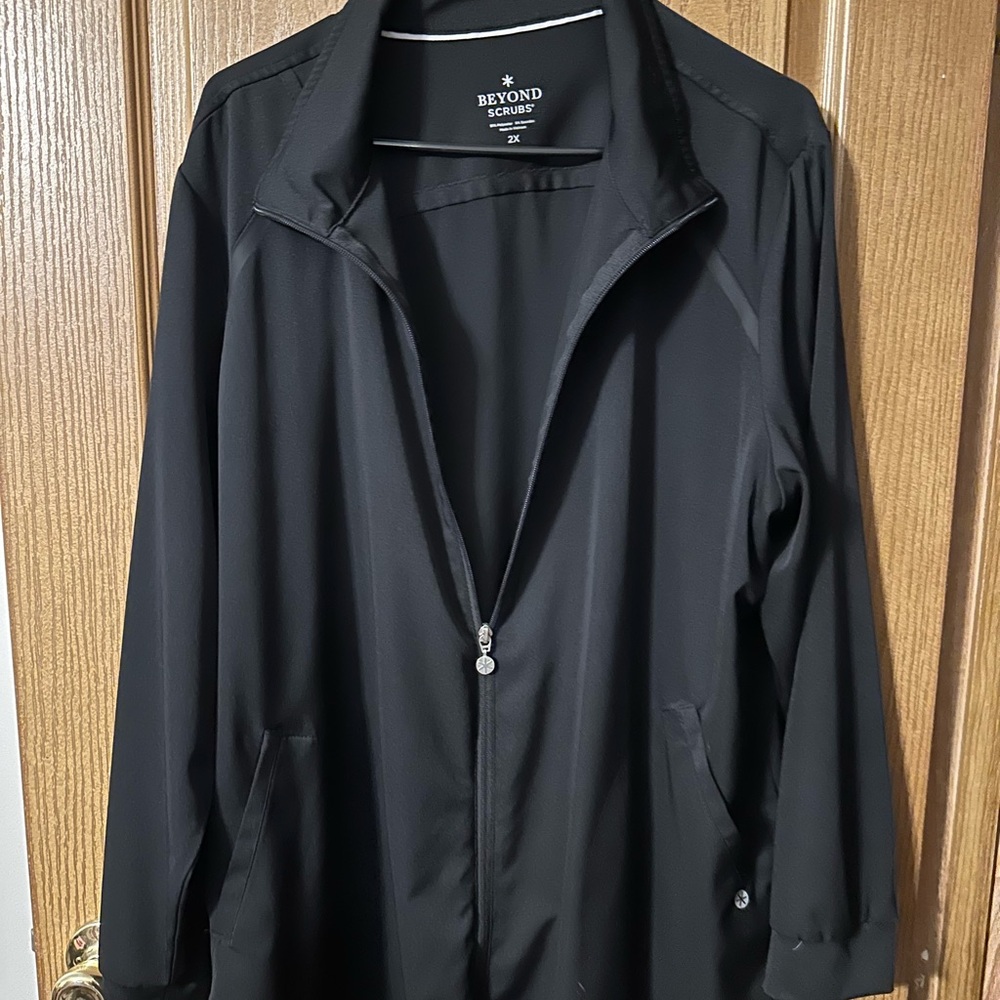 Black Scrub Jacket
